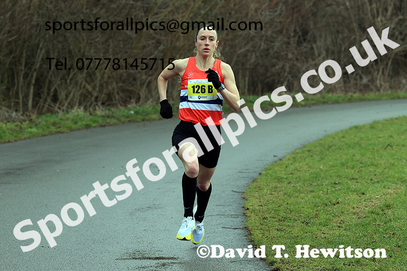 Senior Women and Over-35s Women 2025 NECAA Royal Signals Road Relays Champs.,  Hetton Lyons Country Park, Hetton le Hole, County Durham. Photo: David T. Hewitson/Sports for All Pics